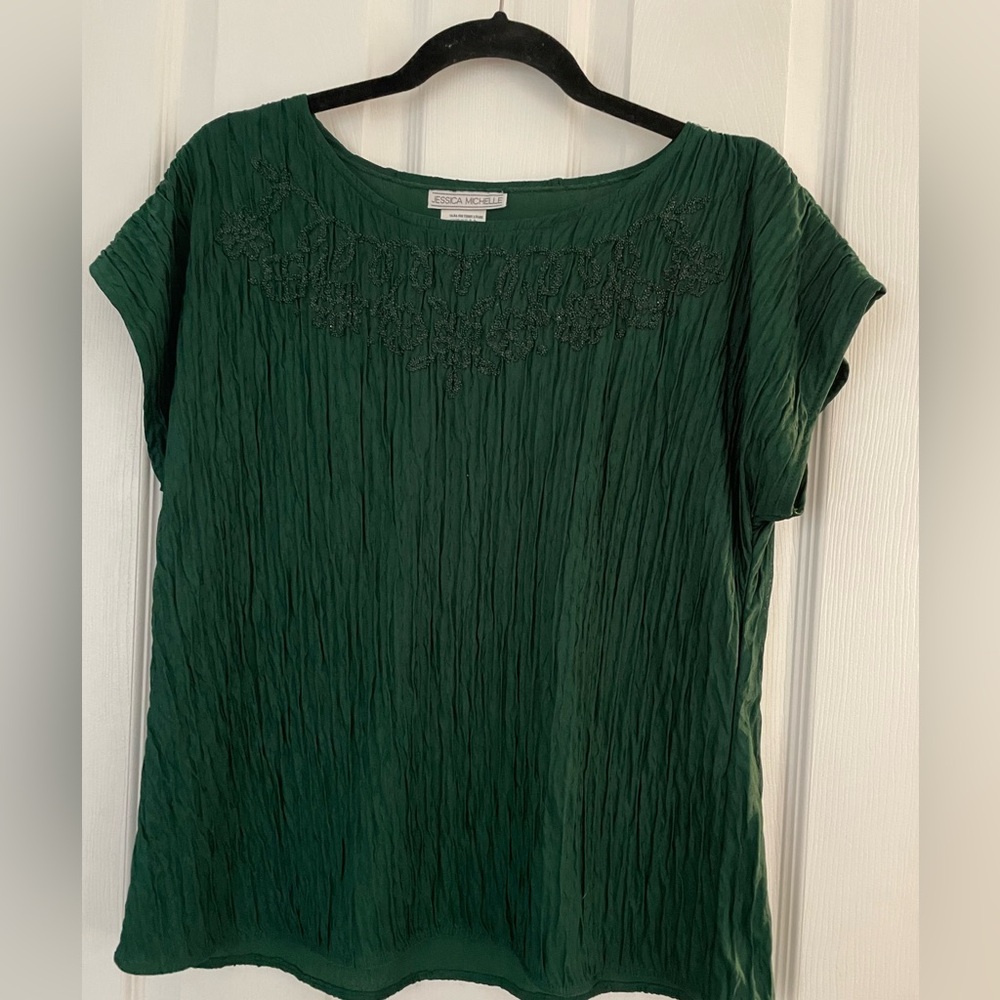 Forest Grren Ladies Top